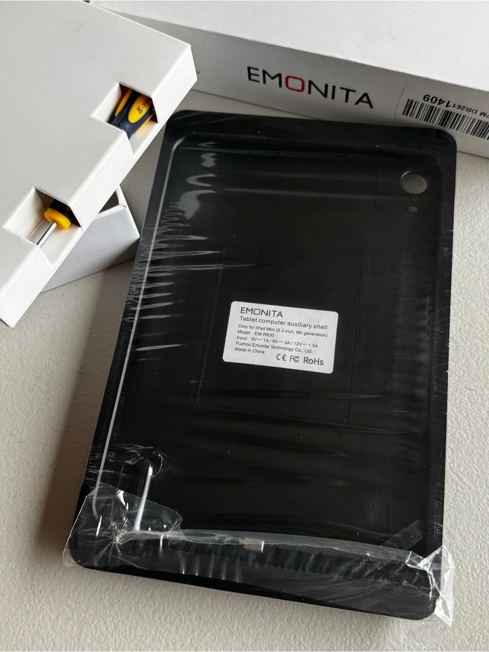EMONITA Tablet Computer Auxiliary Shell Black